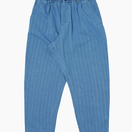 Universal-Works-Pleated-Track Pant-Washed-Indigo-01
