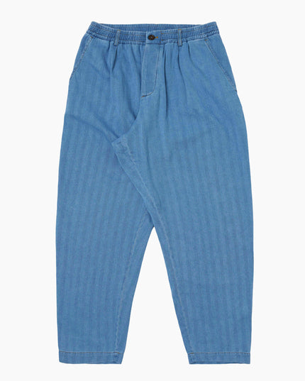 Universal-Works-Pleated-Track Pant-Washed-Indigo-01