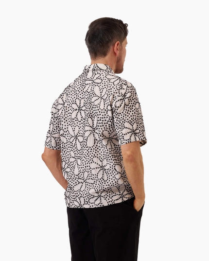 Universal-Works-Road-Shirt-Kantha-Flower-Ecru-Black-05