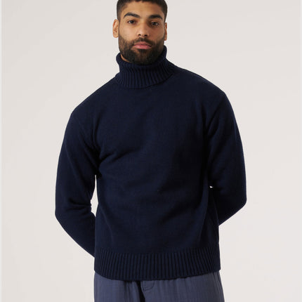 Universal-Works-Roll-Neck-Pullover-33451-Navy-01