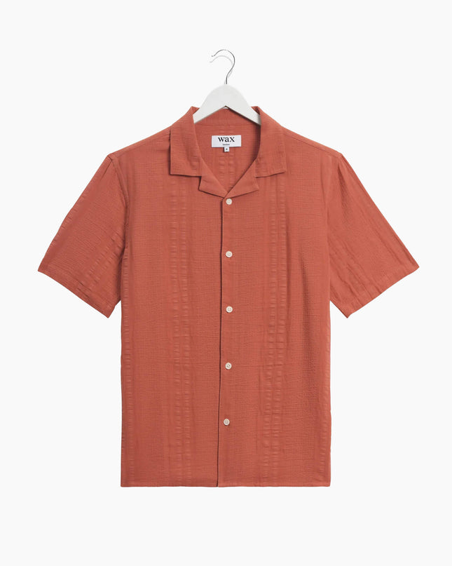 Wax-London-Hemd-Didcot-Seersucker-Rust-01