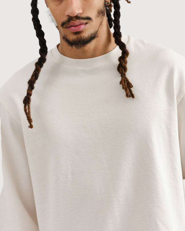 Wax London Longsleeve Hayden Weiß