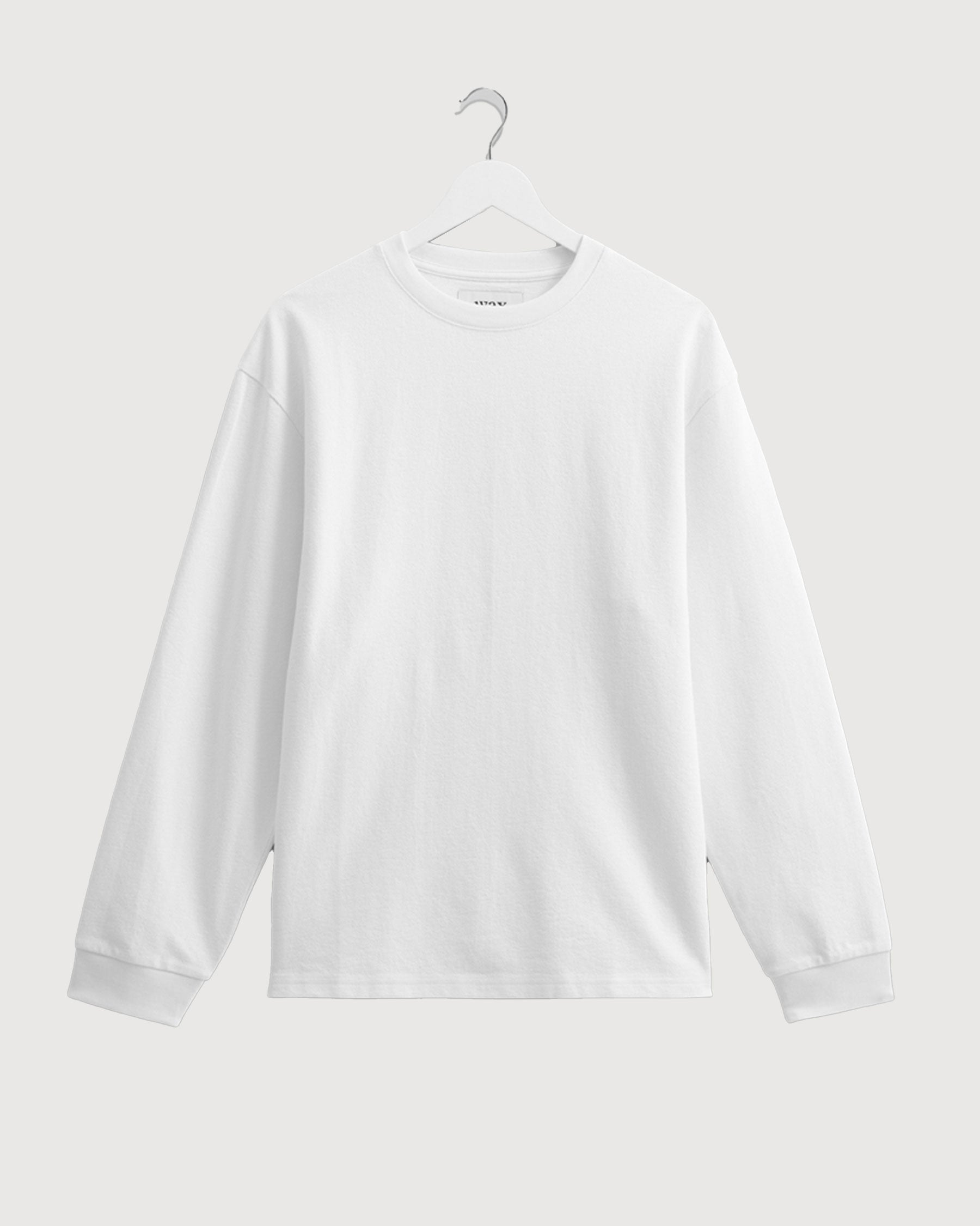 Wax London Longsleeve Hayden Weiß