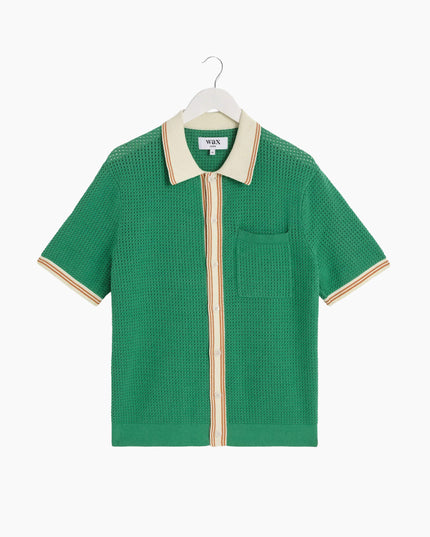 Wax-London-Polo-Shirt-Belle-Green-Tipped-Pointelle-01