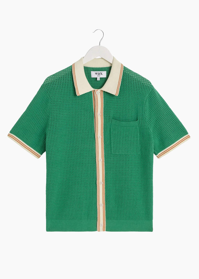 Wax-London-Polo-Shirt-Belle-Green-Tipped-Pointelle-01