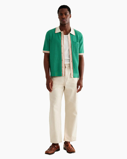 Wax-London-Polo-Shirt-Belle-Green-Tipped-Pointelle-04