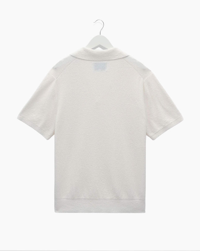 Wax-London-Polo-Shirt-Siena-Ecru-Boucle-Knitted-02