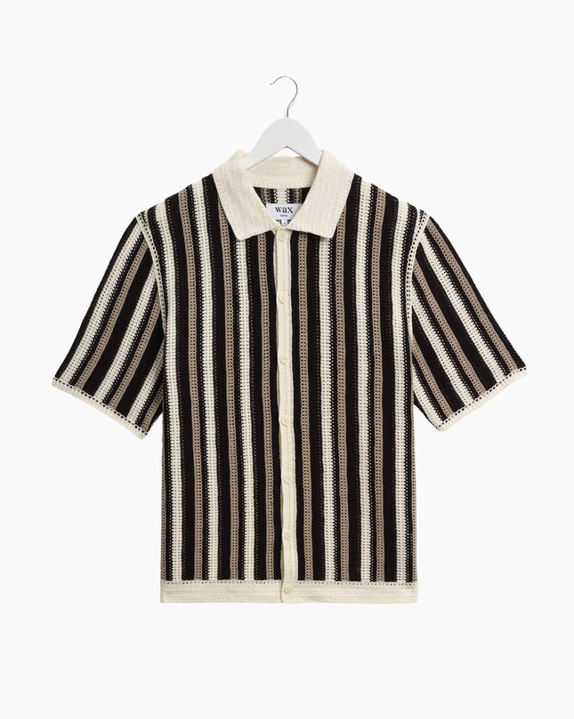 Wax-London-Shirt-Porto-Ecru-Black-Stripe-01
