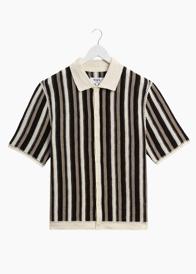 Wax-London-Shirt-Porto-Ecru-Black-Stripe-01